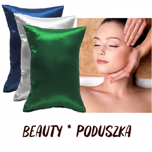 Poduszka beauty wszystkie kolory PODRÓŻNICZKA wygładzająca twarz